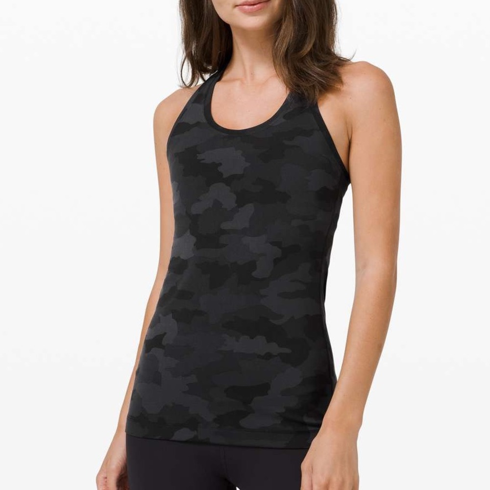 Lululemon Cool Racerback II *Nulu in Heritage 365 Camo Deep Coal